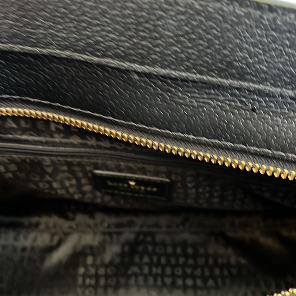 Kate Spade Black Purse with Adjustable, Removable Shoulder Strap Satchel - Picture 6 of 12